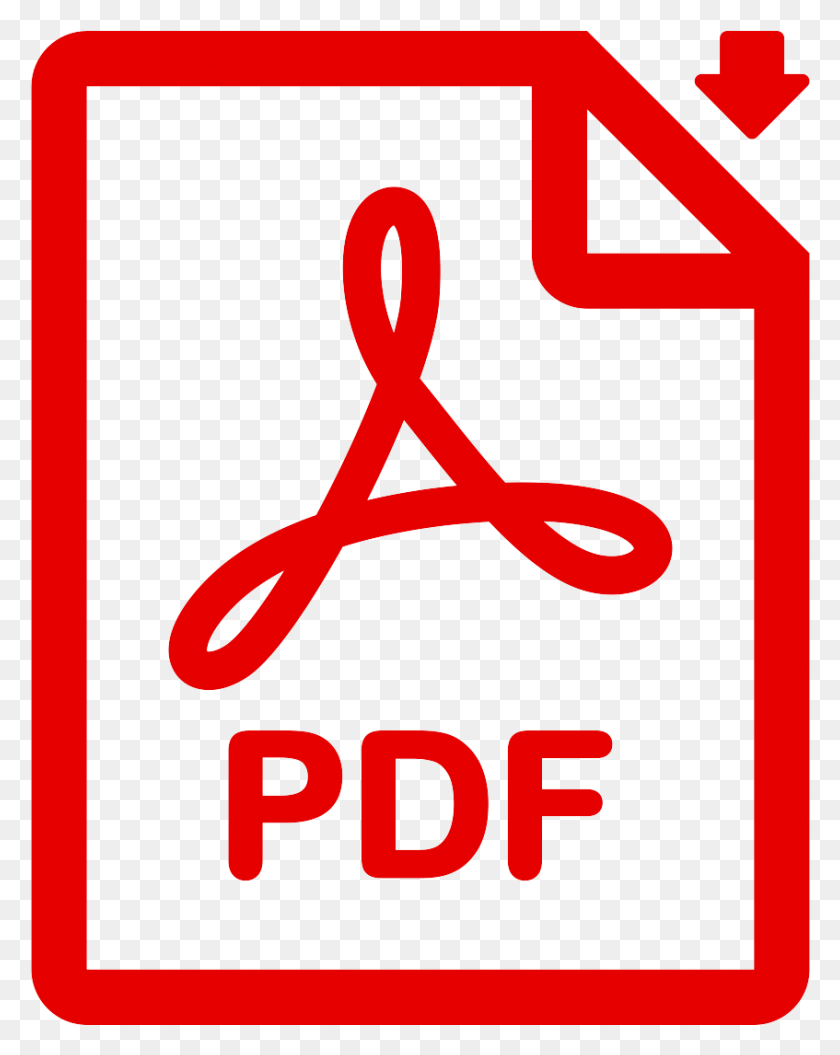 847x1081 Pdf Icon, Alphabet, Text, Symbol Descargar Hd Png
