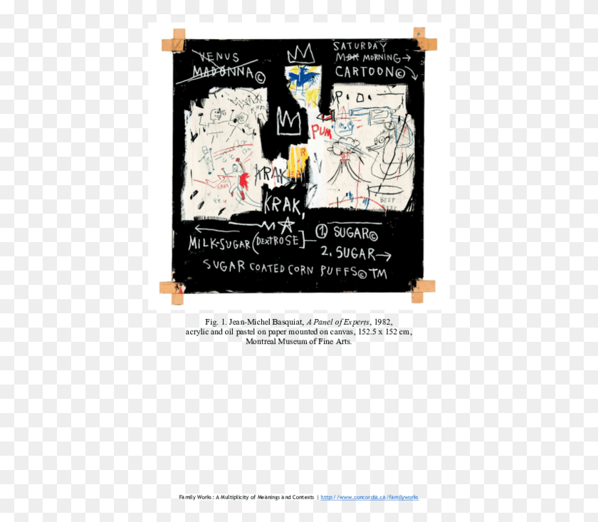 425x673 Pdf Jean Michel Basquiat Cprkr, Poster, Advertisement, Text HD PNG Download