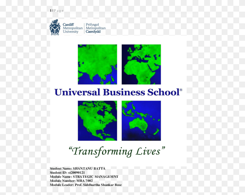 504x609 Pdf Logo Of Universal Business School, Map, Diagram, Plot HD PNG Download