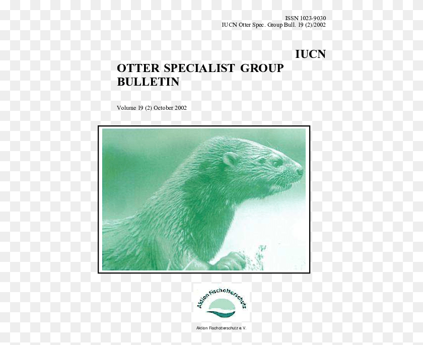 454x625 Pdf Marine Mammal, Animal, Otter, Wildlife HD PNG Download