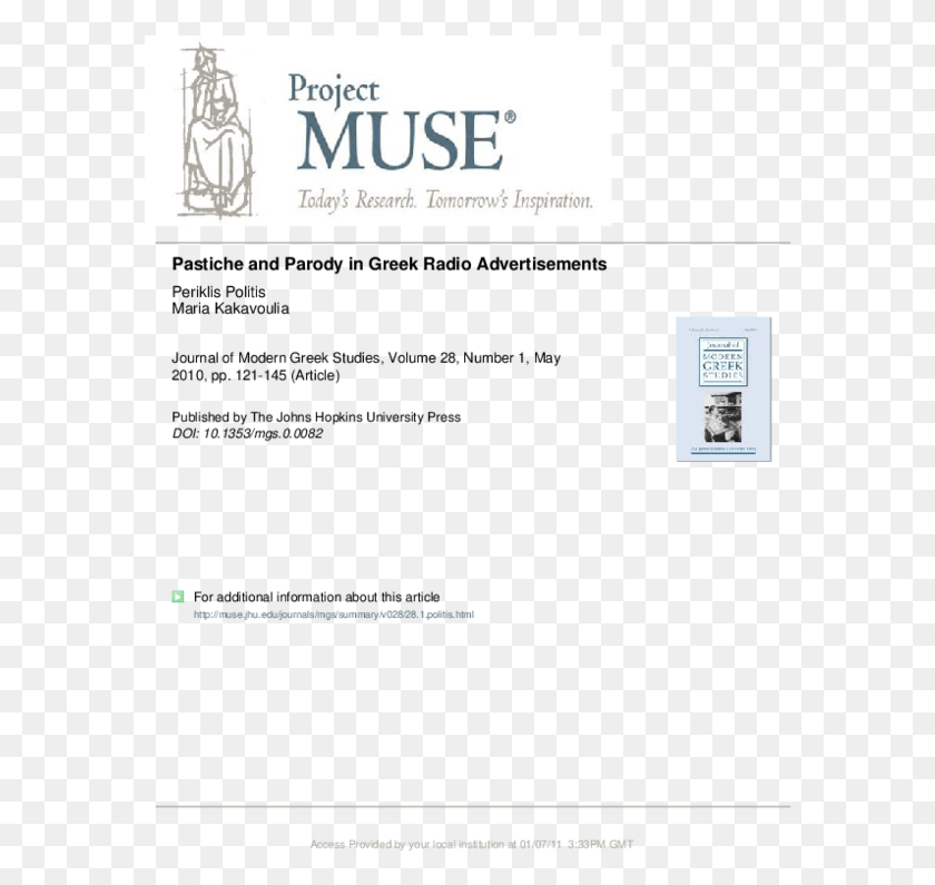 583x735 Pdf Project Muse, Text HD PNG Download