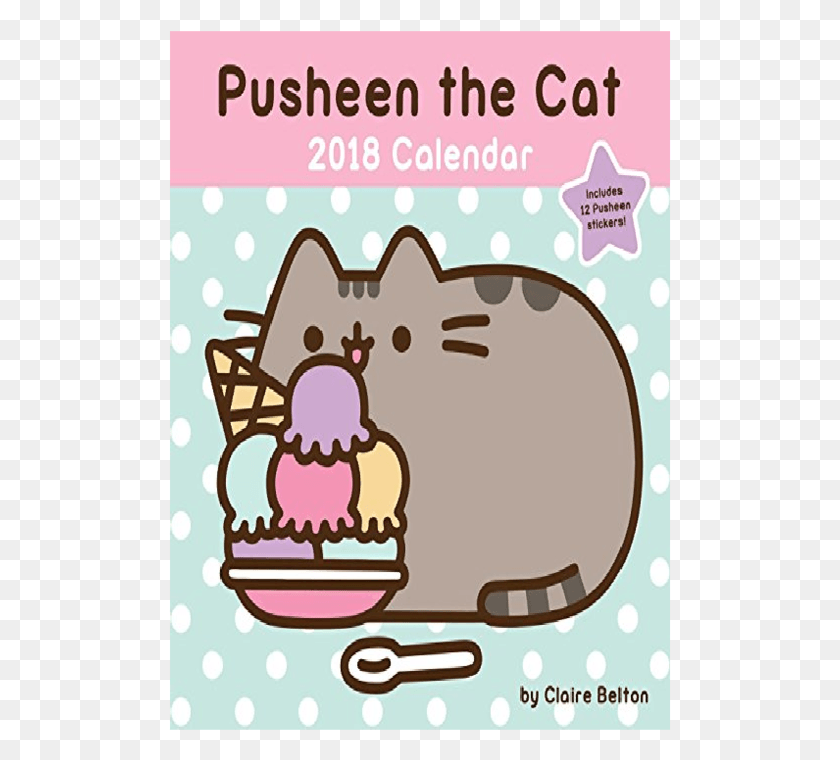503x700 Pdf Pusheen Cat 2018, На Открытом Воздухе, Природа, Этикетка Hd Png Скачать