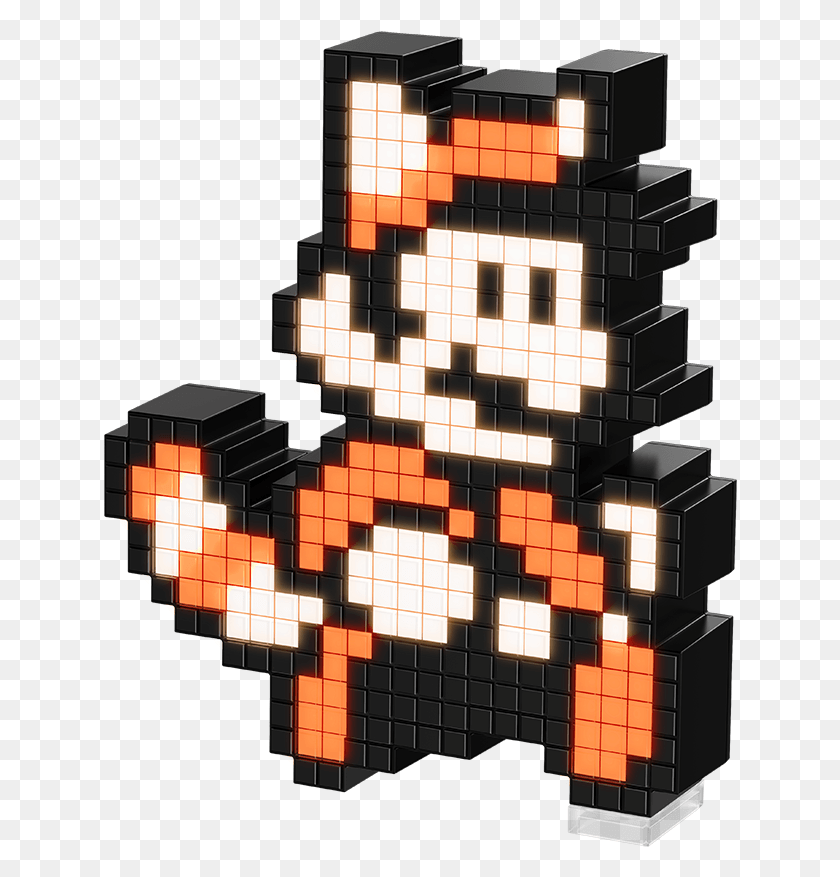 634x817 Pdp Pixel Pals Raccoon Mario 3 Pixel, Game, Photography HD PNG Download