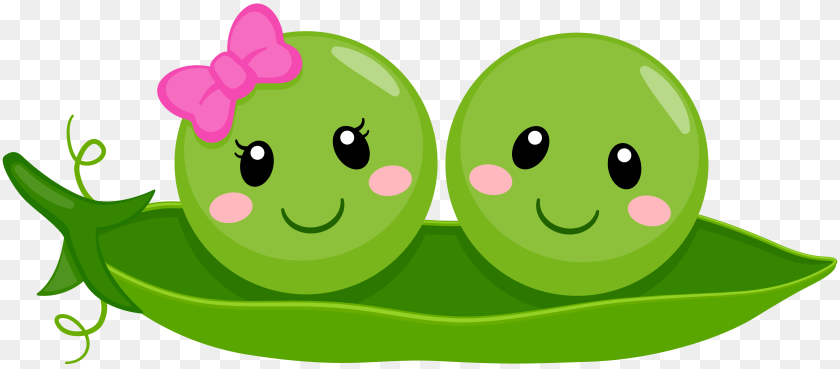 Pea Clipart Pod Background, Green, Food, Plant, Produce PNG