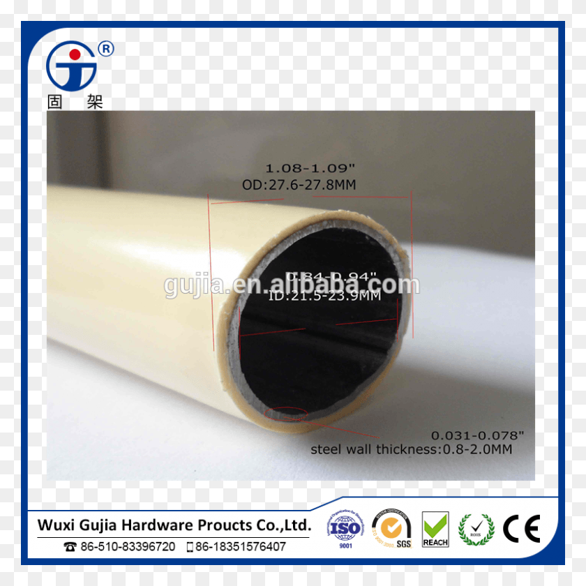 800x800 Peabspvc Plastic Coated Steel Pipe For Storage Pipe Abs Ivory Pipe, Tape, Plastic Wrap, Aluminium HD PNG Download