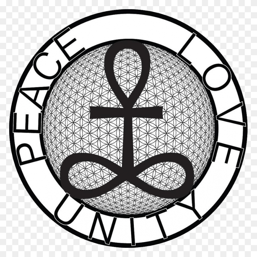 872x871 Peace Love Amp Unity Peace Love Unity Symbol, Logo, Trademark, Emblem HD PNG Download