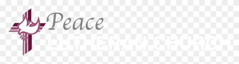 8699x1871 Peace Lutheran Church Black And White, Text, Alphabet, Word HD PNG Download