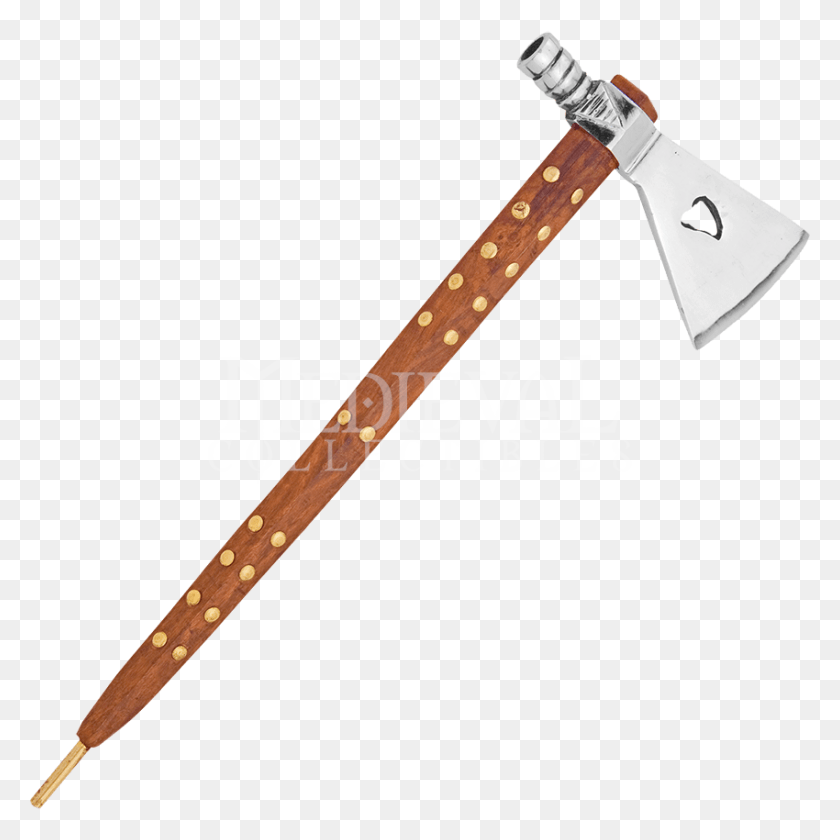 850x850 Peace Pipe Hatchet, Axe, Tool, Hoe HD PNG Download