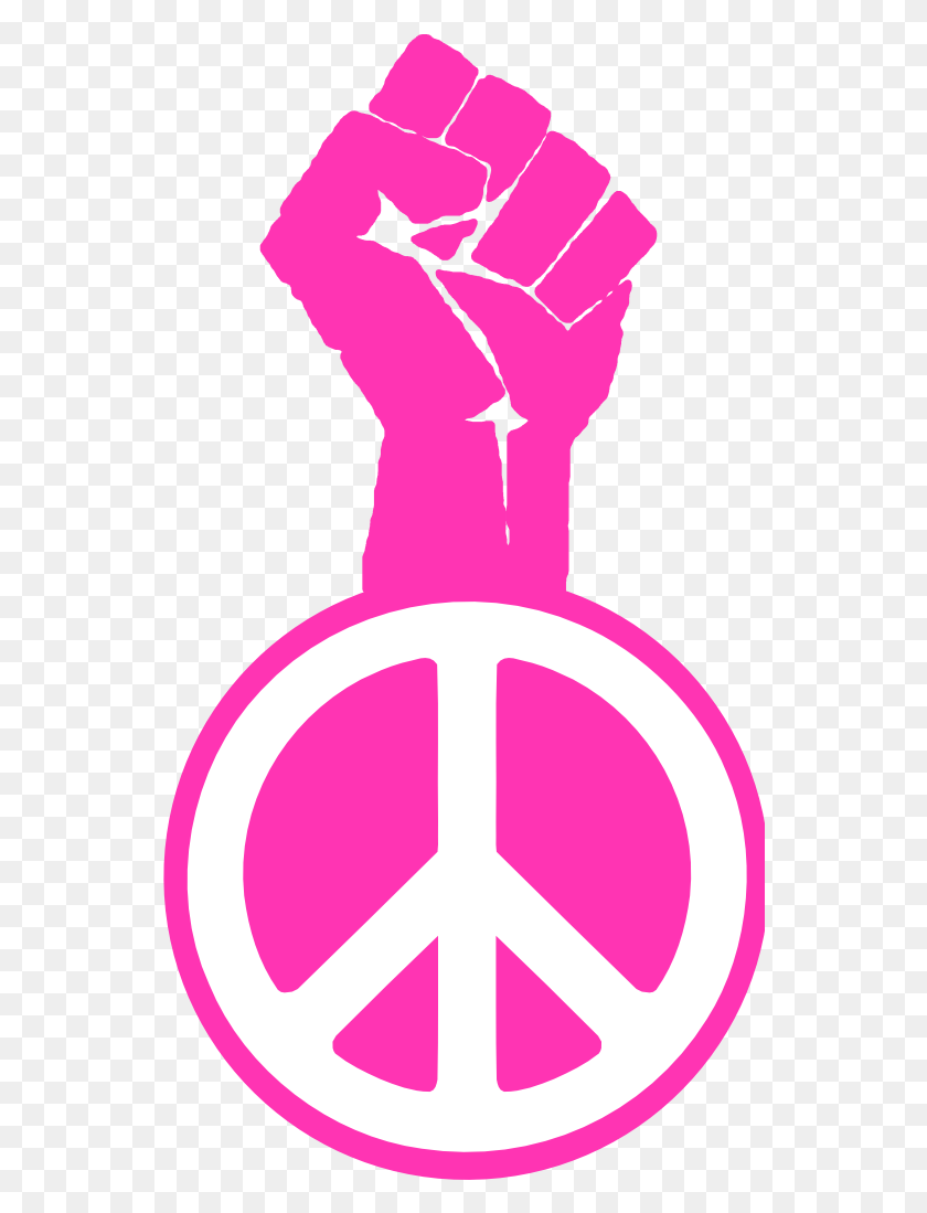 546x1039 Peace Sign Clipart Logo Symbol Of Political Power, Hand, Fist, Trophy HD PNG Download