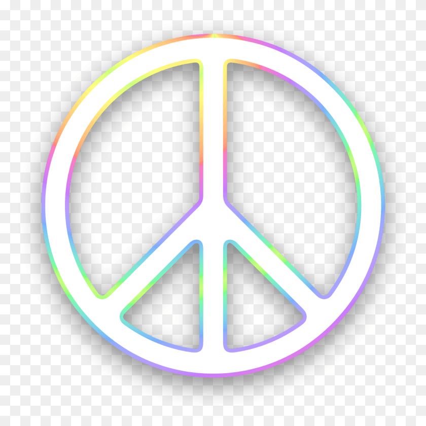 1273x1273 Peace Sign Vector White Peace Sign Red And White, Symbol, Logo, Trademark HD PNG Download