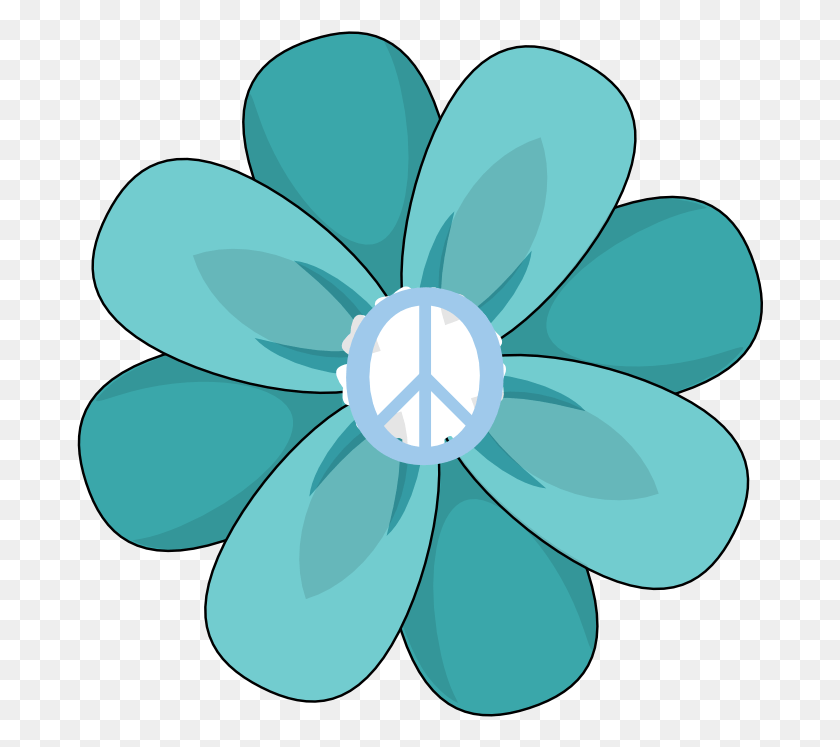687x687 Peace Symbol Peace Sign Flower 17 Coloring Book Colouring Peace Symbols, Ornament, Jewelry, Accessories HD PNG Download