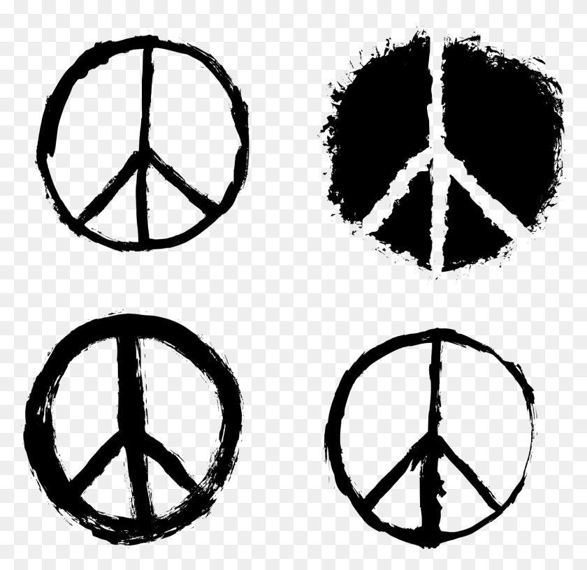 1501x1455 Peace Symbol Transparent Peace Symbols, Triangle, Symbol, Stencil HD PNG Download