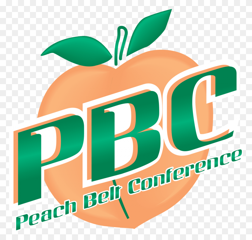 1200x1138 Peach Belt Conference Logo, Label, Text, Plant HD PNG Download