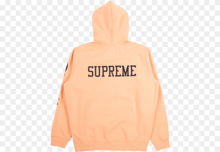 Peach Champion Glitter Sweatshirt, Clothing, Hood, Hoodie, Knitwear PNG