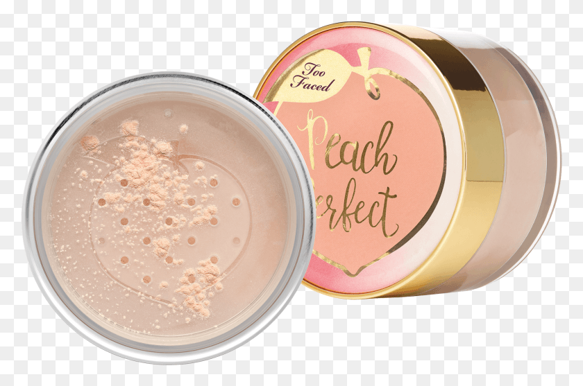 1801x1149 Peach Perfect Mattifying Setting Powder Too Faced Peach Setting Powder, Cosmetics, Face Makeup HD PNG Download