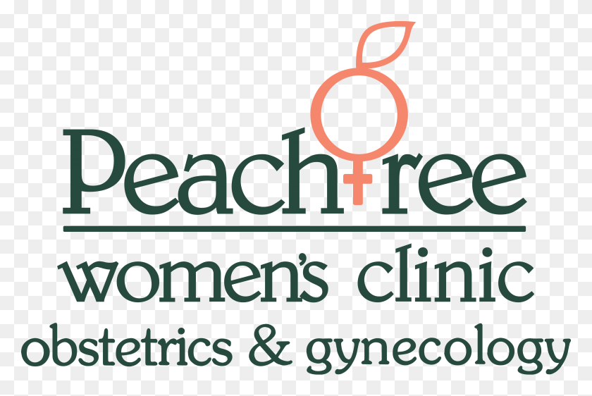 3770x2428 Descargar Png Peach Tree Women39S Clinic Logo Peachtree Women39S Clinic Logo, Word, Texto, Alfabeto Hd Png
