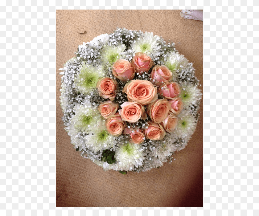 479x641 Peach White Wreath Bouquet, Graphics, Floral Design HD PNG Download