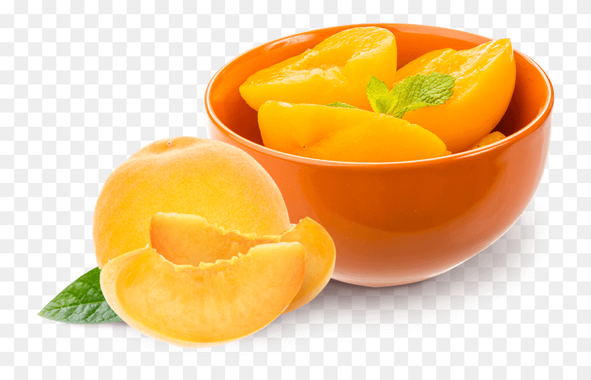738x480 Peaches Bowl Of Peaches, Plant, Apricot, Fruit HD PNG Download