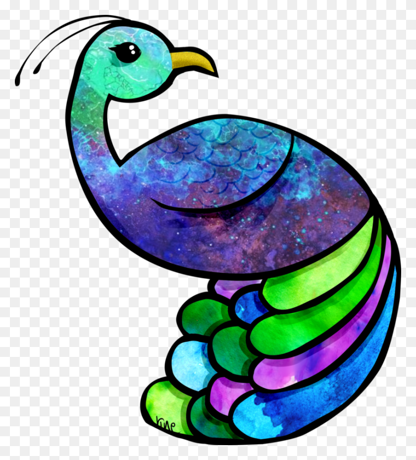 847x943 Peacock Clipart Free Galaxy Peacock, Bird, Animal HD PNG Download