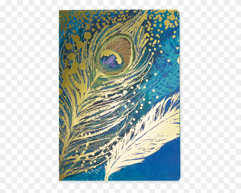 438x614 Peacock Stationery, Rug, Modern Art HD PNG Download