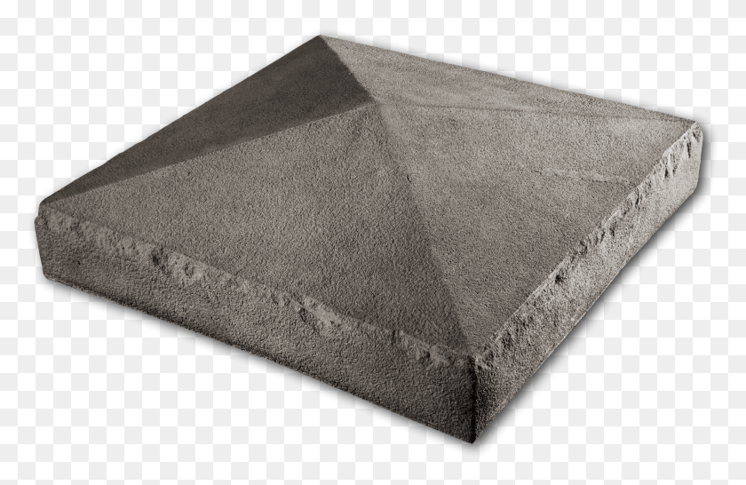 1761x1098 Peaked Collumn Cap Gray 20x20x2 Concrete, Architecture, Building, Rug HD PNG Download
