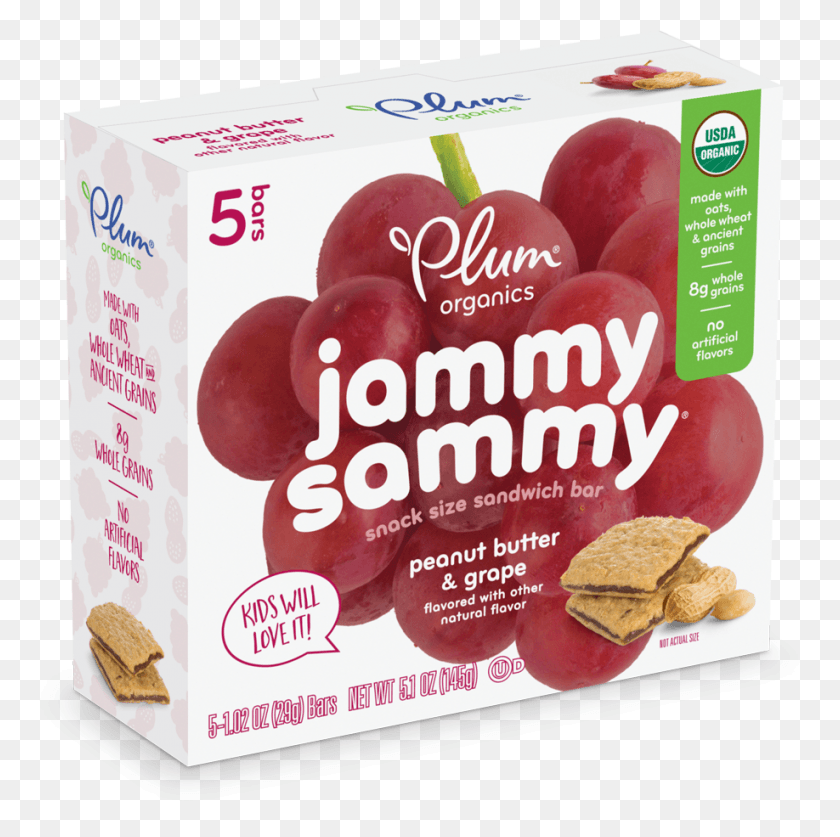 918x915 Peanut Butter Amp Grape Jammy Sammy, Burger, Food, Plant HD PNG Download