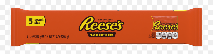 2754x547 Peanut Butter Cups Chocolate Candy Reese39s Peanut Butter Cups, Food, Word, Logo HD PNG Download