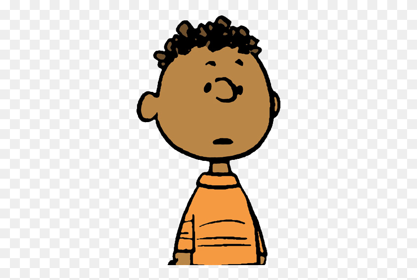 291x504 Peanut Cartoon Franklin From Charlie Brown, Head, Trophy HD PNG Download