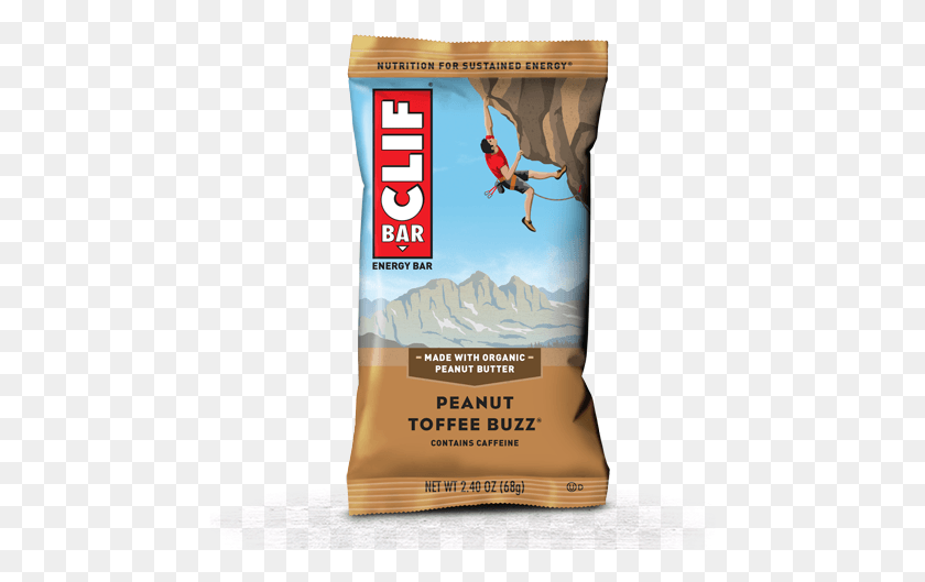 461x469 Peanut Toffee Buzz Clif Bar Peanut Butter Banana, Plant, Food, Book HD PNG Download