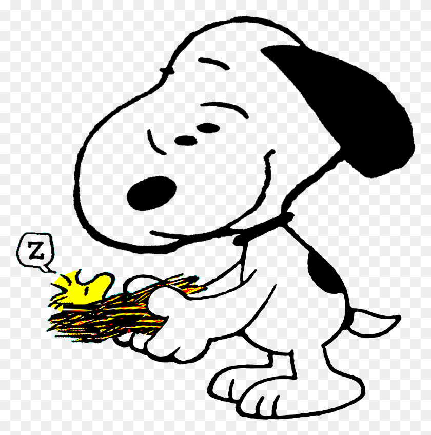 4813x4866 Descargar Png Peanuts Gang Charlie Brown Woodstock Snoopy Fun Woodstock, Texto, Aire Libre, Luz Hd Png