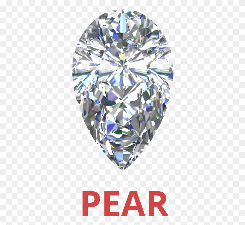 355x710 Pear Cut Diamond Diamond, Gemstone, Jewelry, Accessories Descargar Hd Png