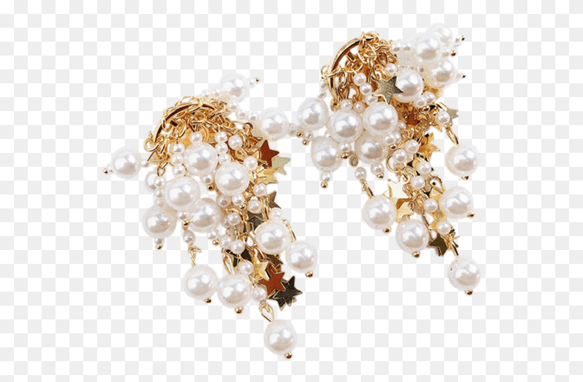 551x490 Pearl Drops Earrings, Accessories, Accessory, Jewelry HD PNG Download