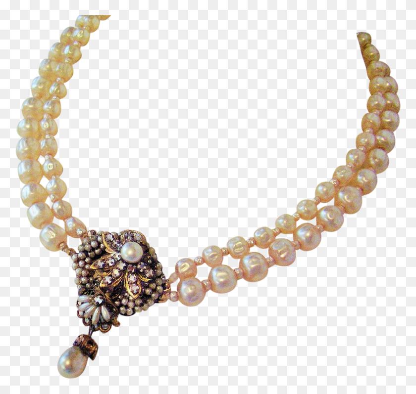 1624x1535 Pearl Neclace Collar De Perlas Vintage Transparente, Accesorios, Accesorio, Joyas Hd Png