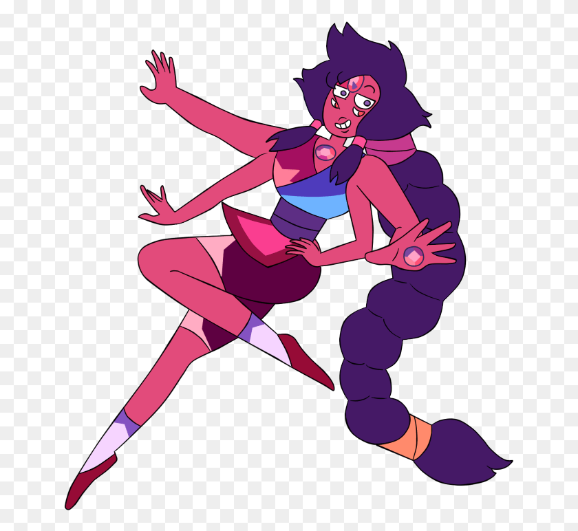 655x712 Pearl Ruby Amethyst Dragon Vein Agate Steven Universe Agate, Person, Human, Dance HD PNG Download