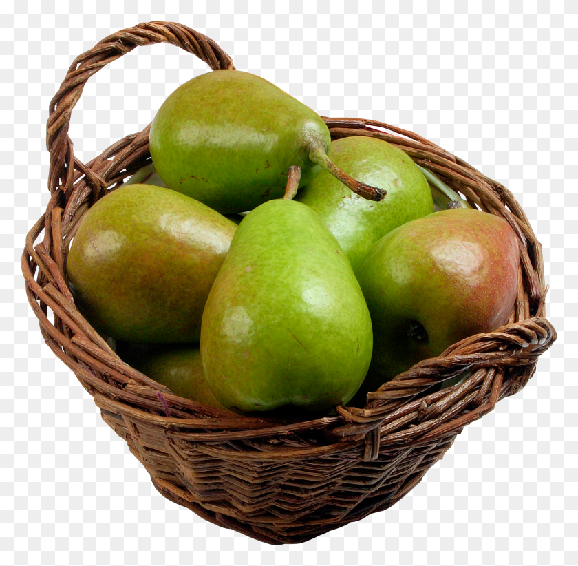1744x1705 Pears In A Basket, Plant, Fruit, Food HD PNG Download