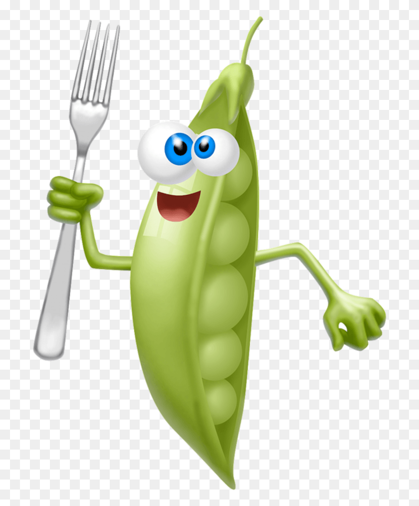 712x953 Peas Clipart Animated Glen Sebzeler, Plant, Vegetable, Food HD PNG Download