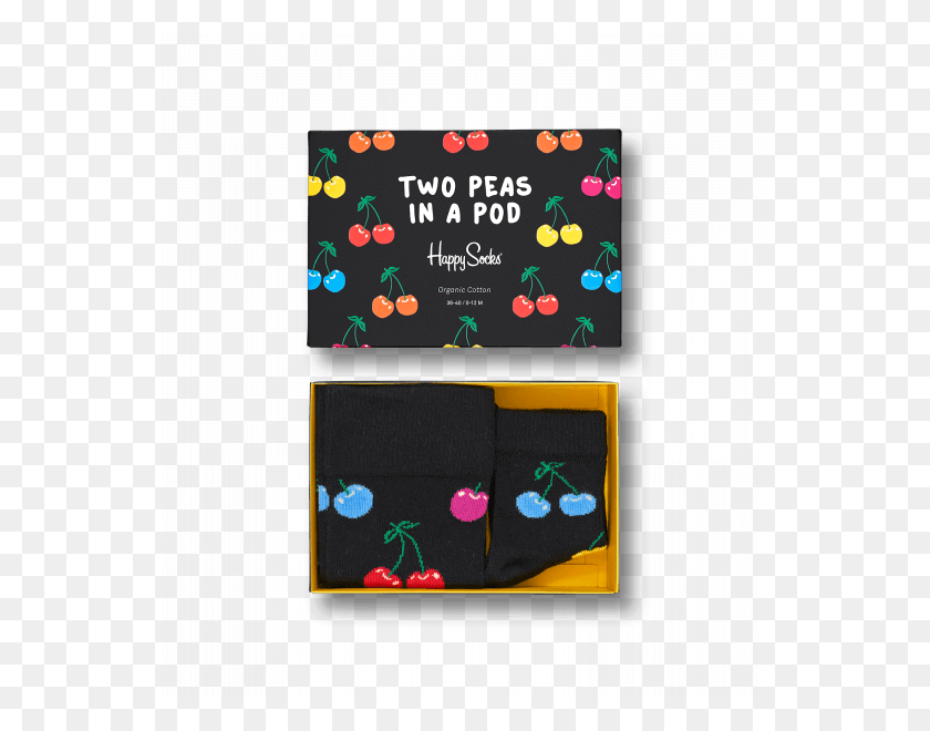 548x600 Peas In A Pod Gift Box Socks Happy Socks Adult, Text, Pac Man, Table HD PNG Download