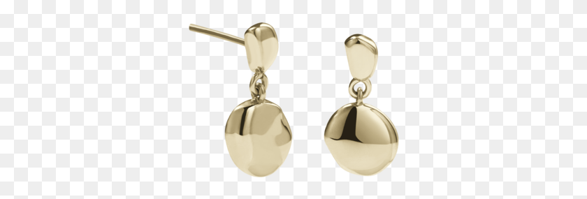302x225 Pebble Double Stud Earrings Earrings, Accessories, Accessory, Jewelry HD PNG Download