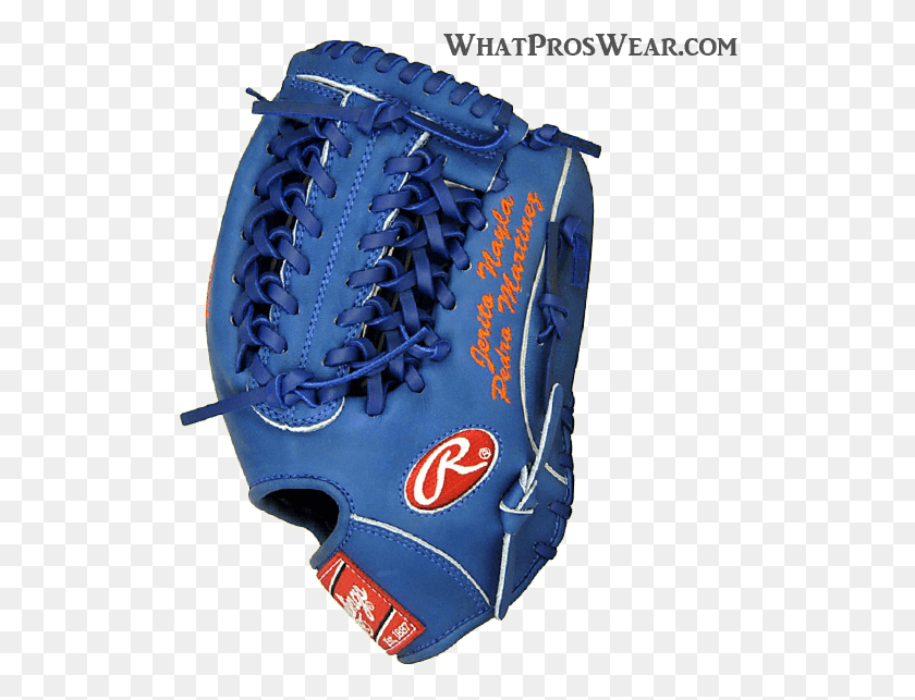 515x583 Pedro Martinez Glove Aroldis Chapman Blue Glove, Ropa, Vestimenta, Deporte De Equipo Hd Png
