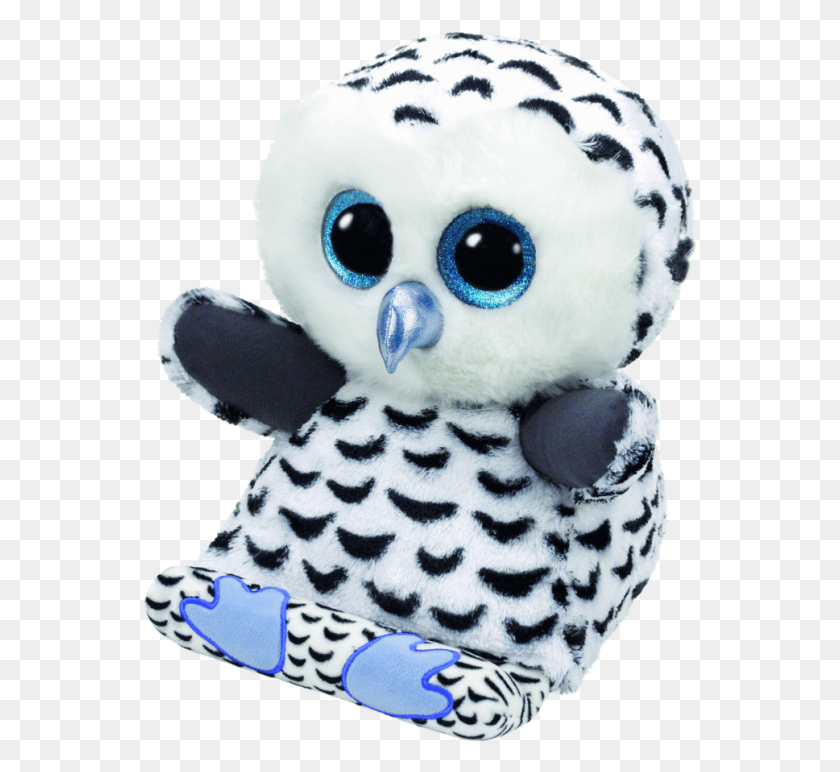 555x712 Peek A Boo Tablet Holder Omar The White Owl, Plush, Toy, Snowman HD PNG Download