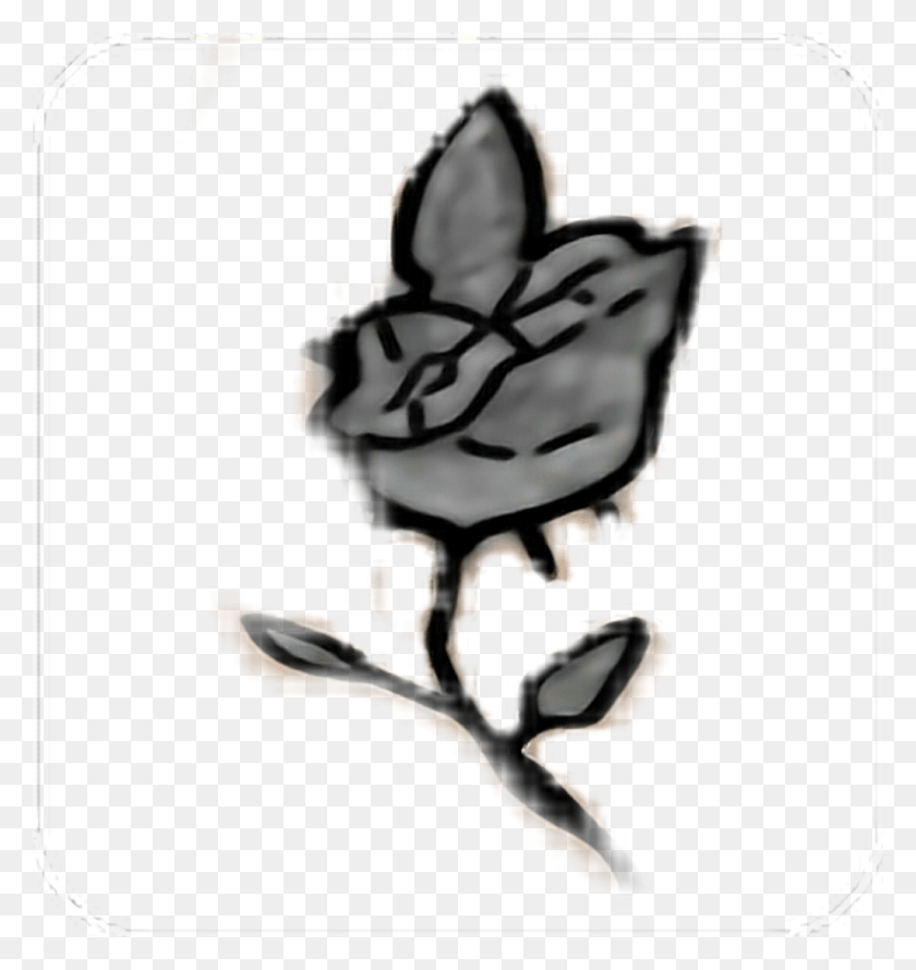 1024x1090 Peep Lilpeep Tattoo Lil Lil Peep Tattoo Rose, Hand, Symbol, Emblem HD PNG Download