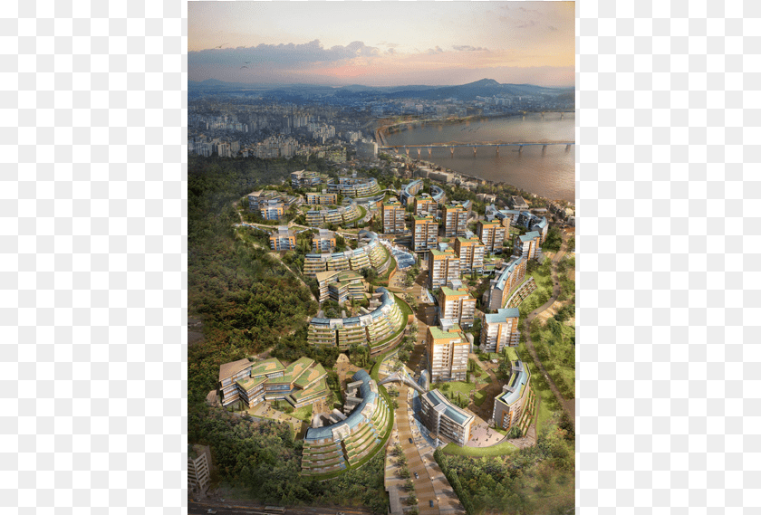 429x569 Pelage Housing Bts House Hannam The Hill, Architecture, Building, City, Cityscape Clipart PNG