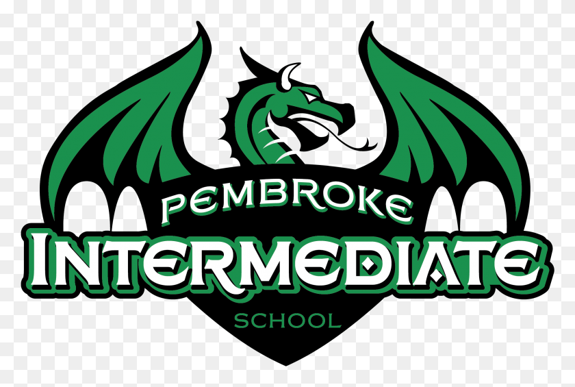 2177x1410 Pembroke Central Schools Pembroke Dragons Logo, Dragon, Symbol, Poster HD PNG Download