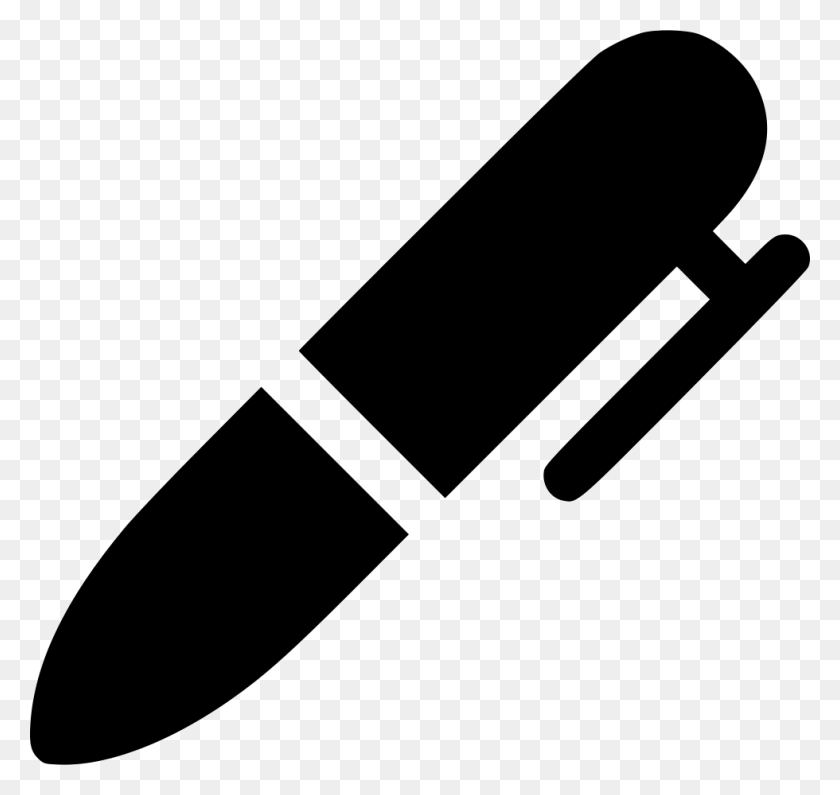 980x924 Pen Bic Signature Write Comments Microphone Black And White Vector, Weapon, Weaponry, Hammer HD PNG Download