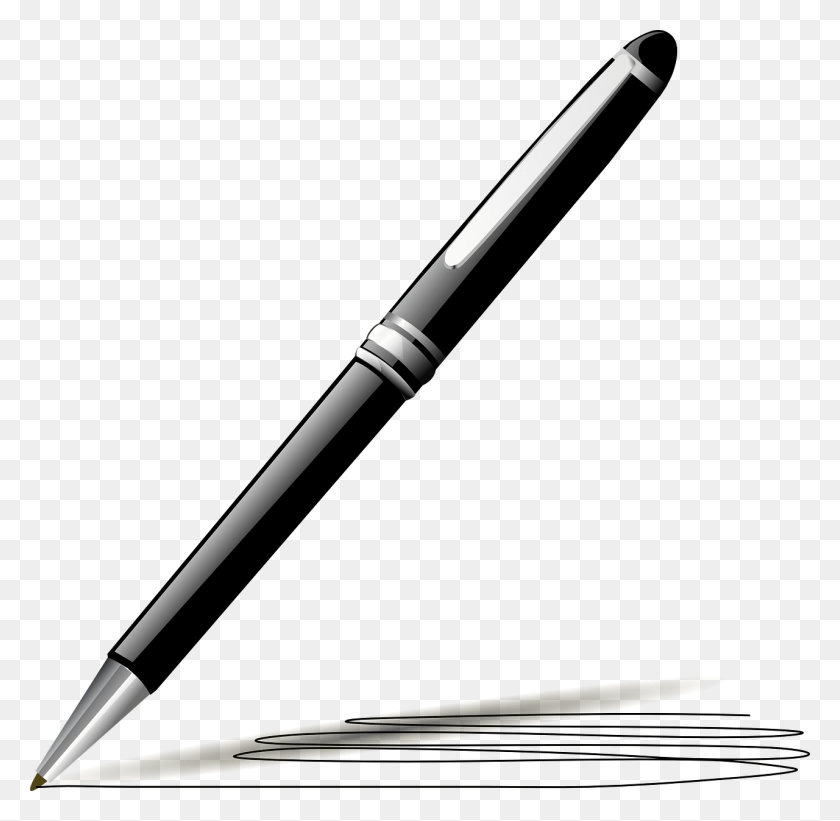 1280x1249 Ручка Черные Чернила Шариковая Ручка Изображение Прозрачное Перо, Оружие, Оружие, Лезвие Png Скачать