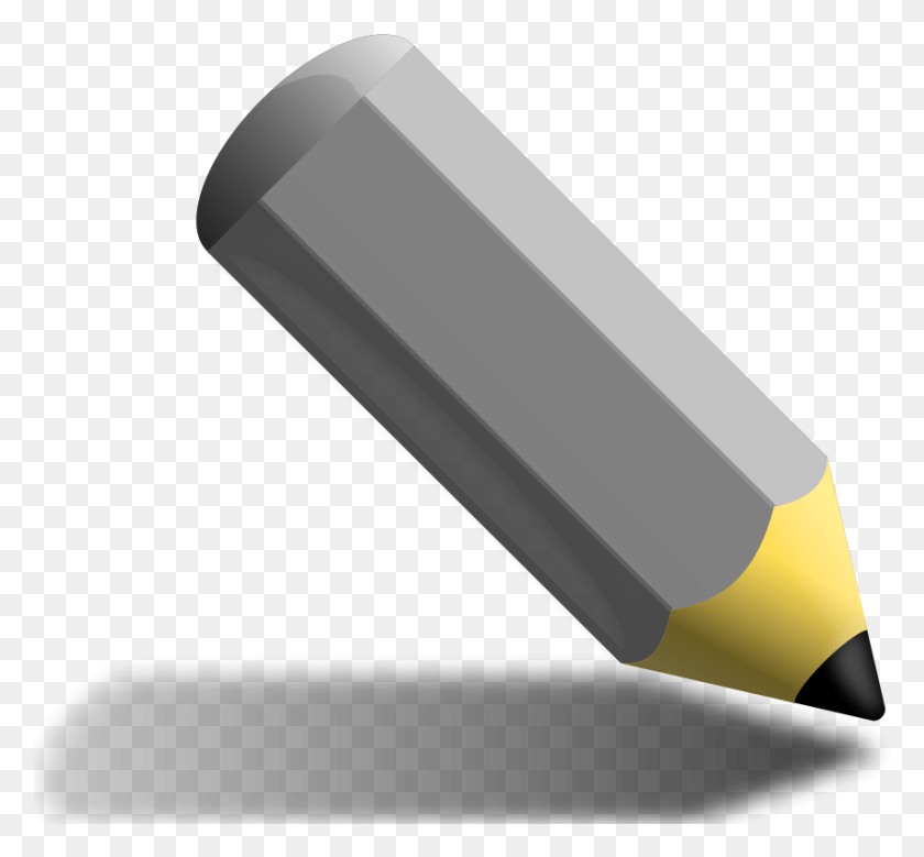 852x786 Pen Clipart File Tag List Pen Clip Arts Svg File Green Colored Pencil Clipart, Rubber Eraser HD PNG Download