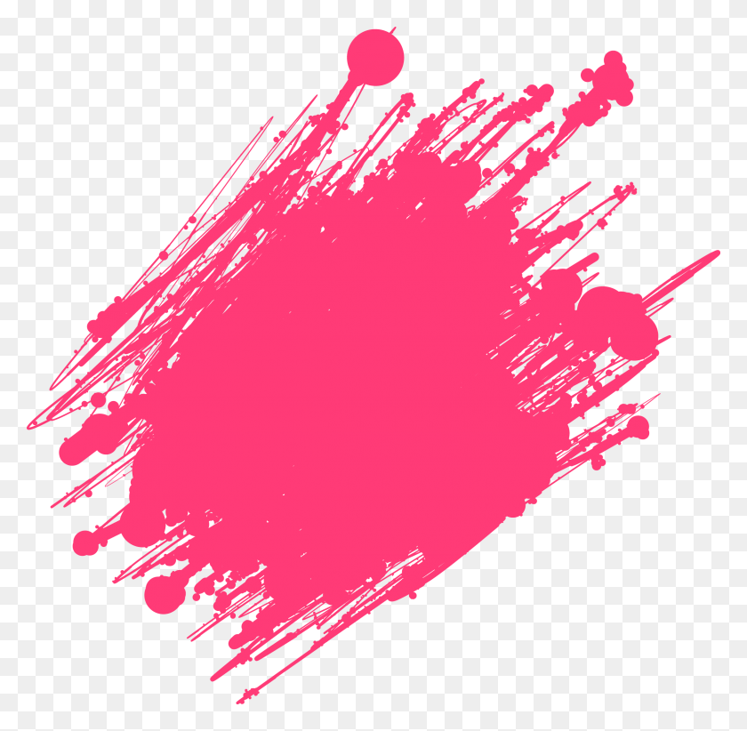 2360x2308 Pen Red Transprent Free Pink Ink Brush Vector, Графика, Динамит Hd Png Скачать