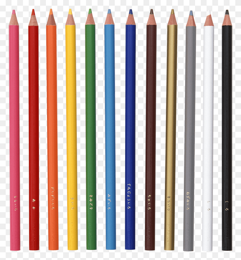 1698x1844 Pencil Image Colored Pen HD PNG Download