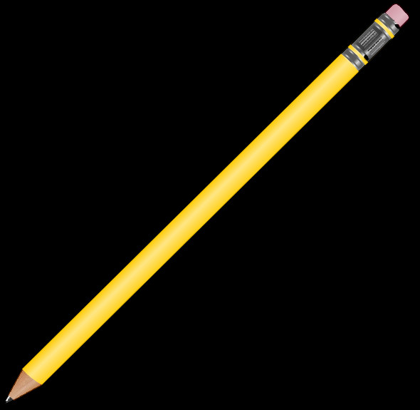 590x575 Pencil Pencil, Baseball Bat, Baseball, Team Sport HD PNG Download
