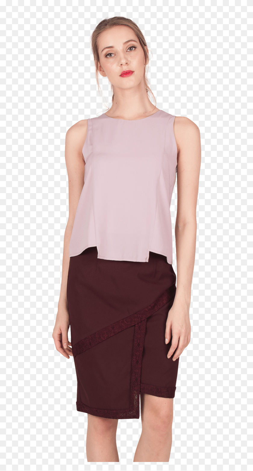 496x1501 Pencil Skirt, Clothing, Apparel, Blouse HD PNG Download